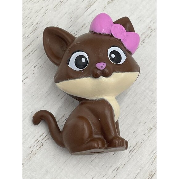 Mattel Barbie Size Pet Kitty Cat Figure Replacement Miniature Figure 2" - Picture 2 of 8